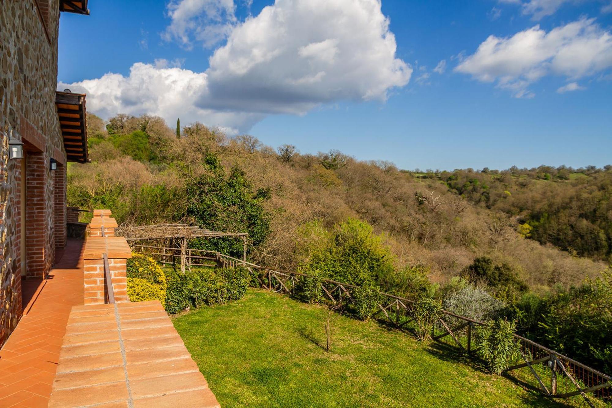 Home With A View In Scansano, Tuscany Eksteriør billede