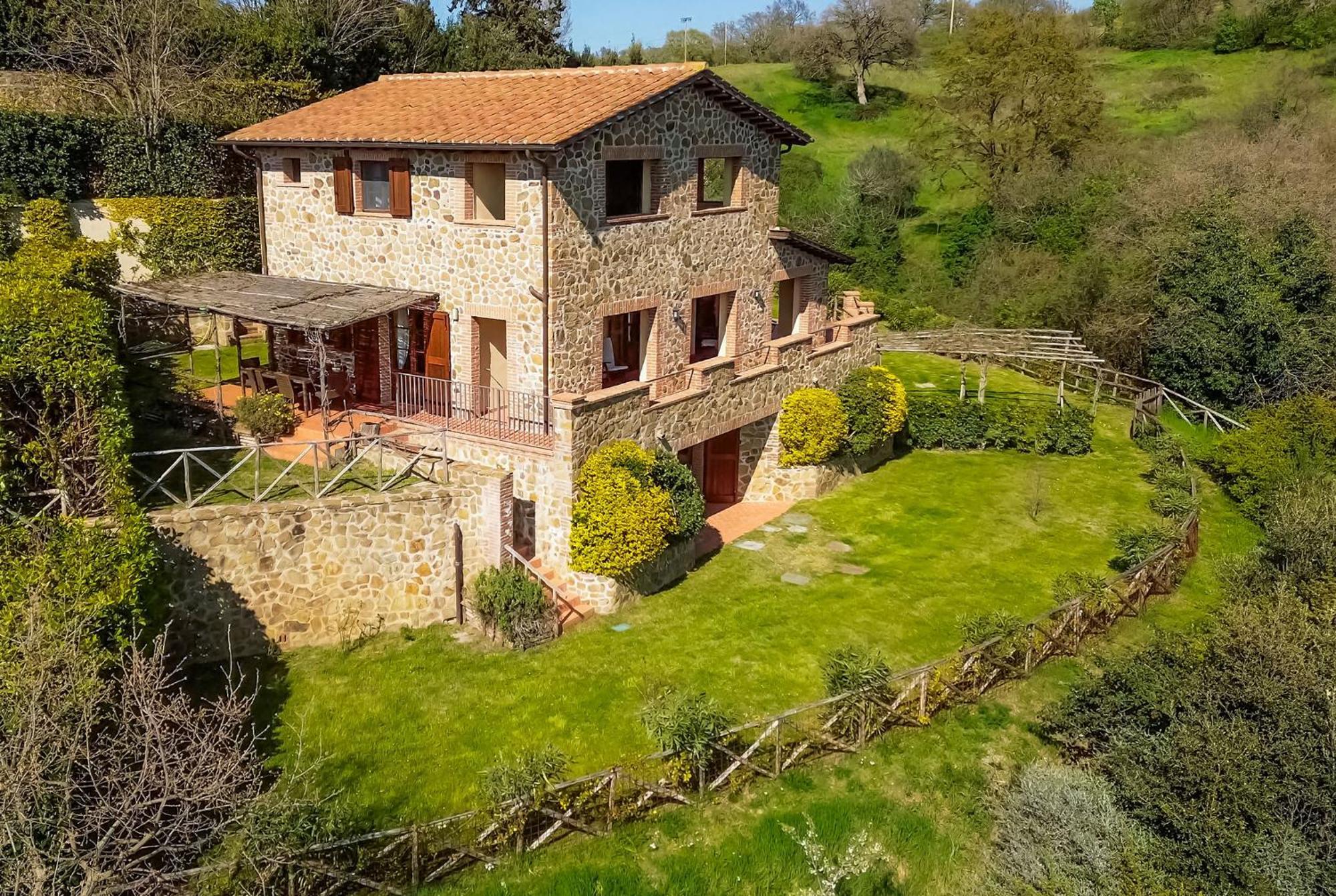 Home With A View In Scansano, Tuscany Eksteriør billede