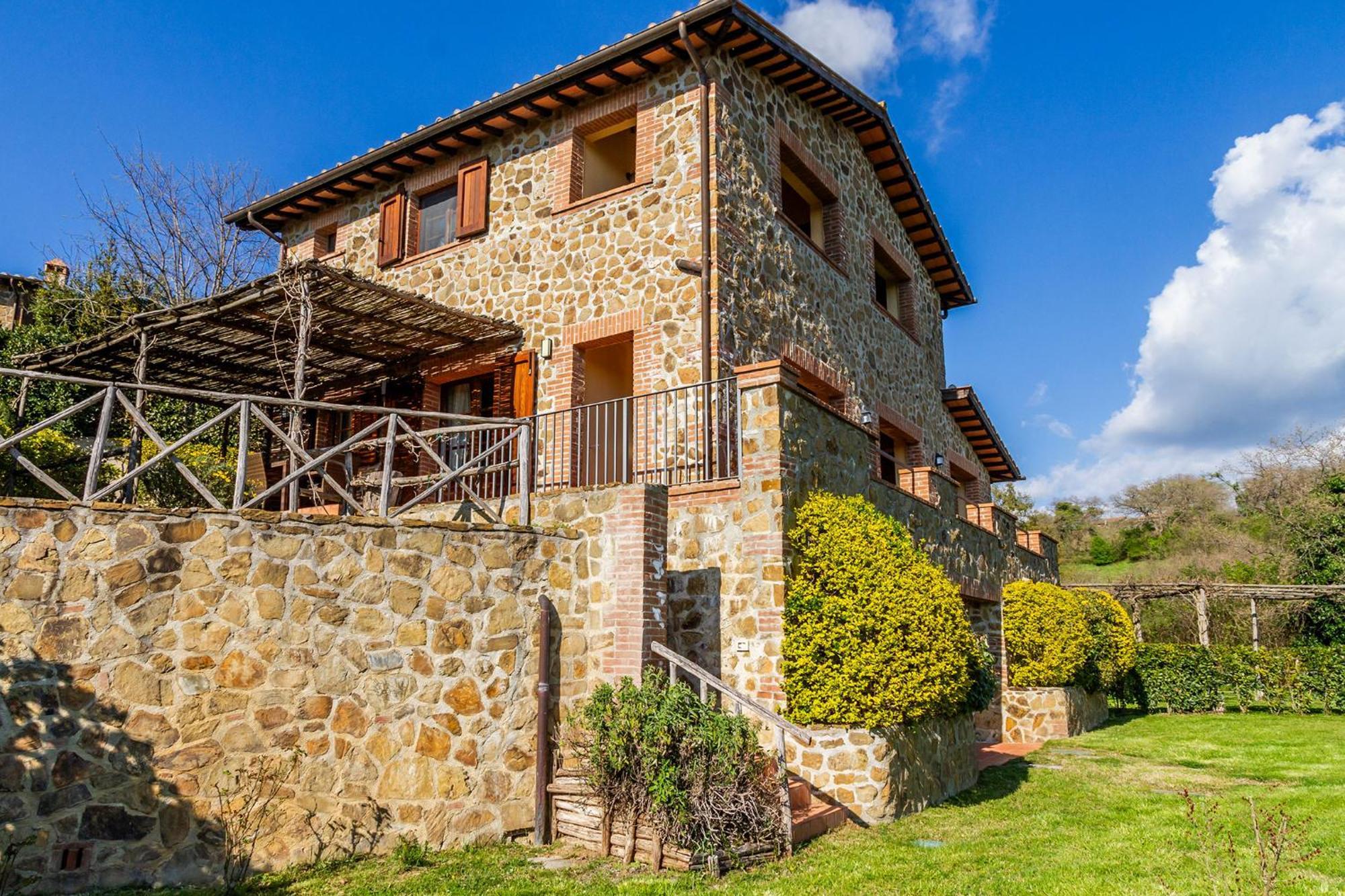 Home With A View In Scansano, Tuscany Eksteriør billede