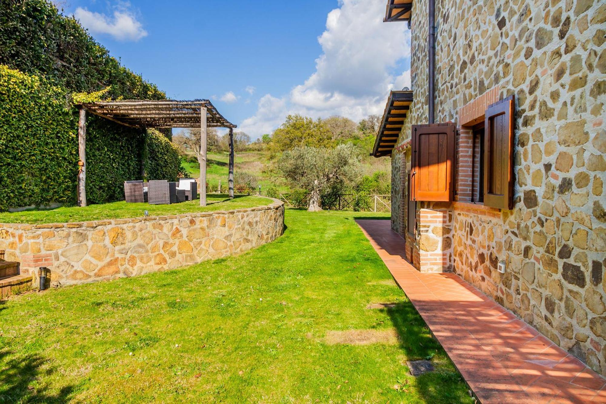 Home With A View In Scansano, Tuscany Eksteriør billede